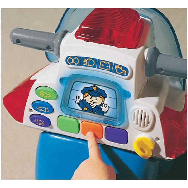 Детская игрушка светомузыкальная качалка Little Tikes Полиция