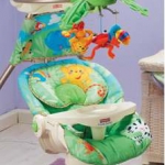 Колыбель-качели Тропический лес  fisher-price rainforest cradle swing