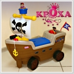 Каталка Пиратский корабль Little Tikes