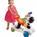Зебра Vtech 3 в 1 (толкатели, машинка, самокат)