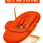 Stokke Steps Bouncer, шезлонг красный