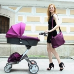 Коляска люлька STOKKE XPLORY PURPLE V3