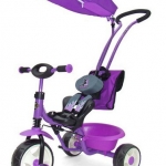 велосипед Milly Mally Boby LUX. Фиолетовый.