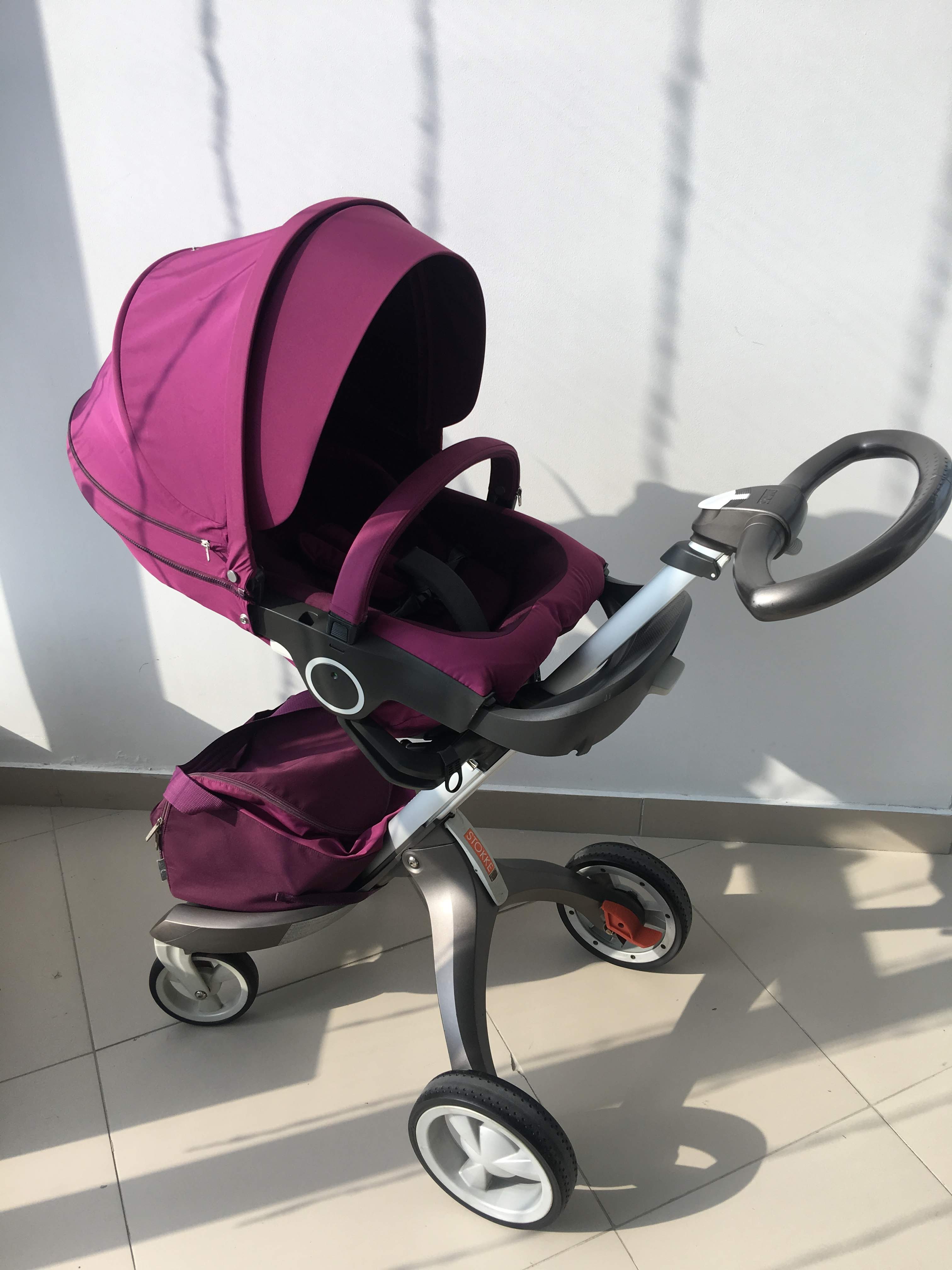 Коляска прогулочная STOKKE XPLORY PURPLE V3 / Прокат прогулочных колясок в  Минске / Kpoxa.by