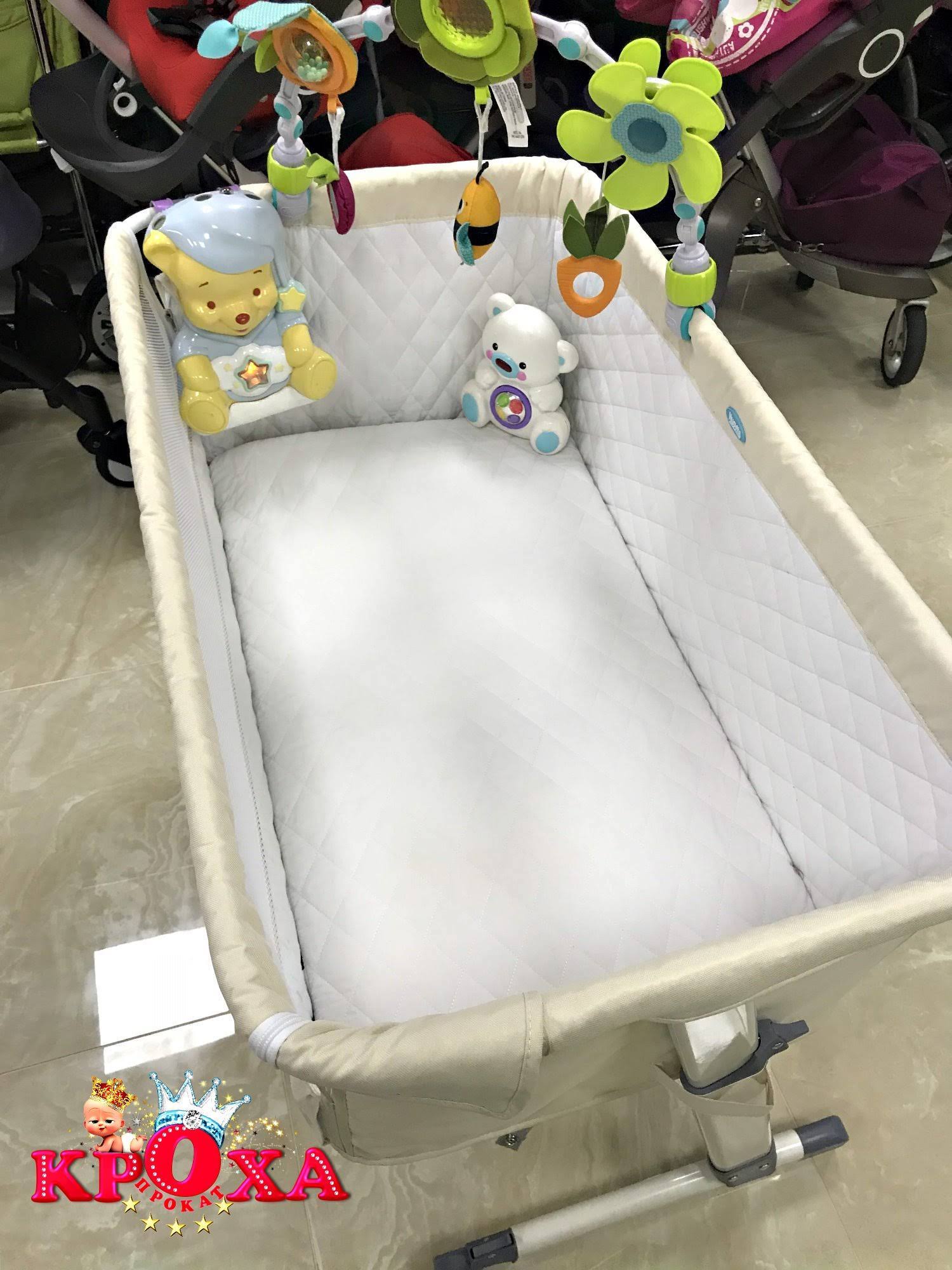 Nuovita приставная кроватка для новорожденных детей Accanto