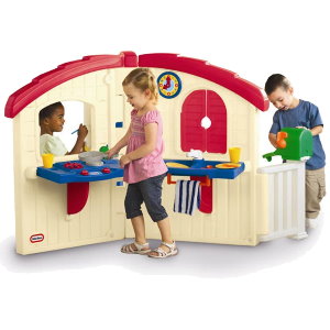 Игровой мульти-домик музыкальный 3 места для игр (дом, кухня, игровая комната, школа) Little Tikes (Литл Тайкс)