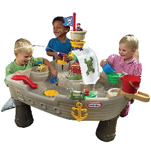 Пиратский корабль игровой водный стол Little Tikes